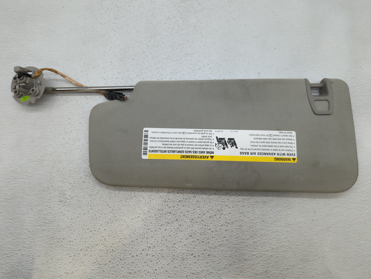 2010-2017 Chevrolet Equinox Sun Visor Shade Replacement Passenger Right Mirror Fits Fits 2010 2011 2012 2013 2014 2015 2016 