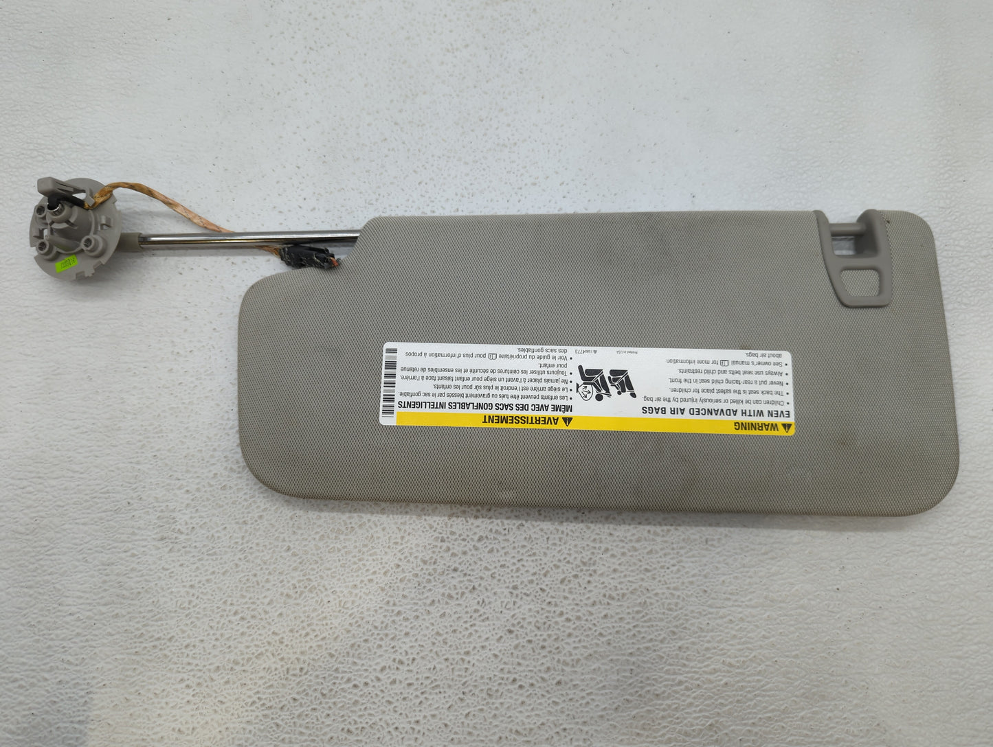 2010-2017 Chevrolet Equinox Sun Visor Shade Replacement Passenger Right Mirror Fits Fits 2010 2011 2012 2013 2014 2015 2016 