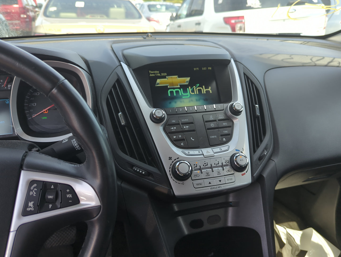 2014 Chevrolet Equinox Radio AM FM Cd Player Receiver Replacement Fits OEM Used Auto Parts - Oemusedautoparts1.com