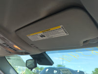 2010-2017 Chevrolet Equinox Sun Visor Shade Replacement Passenger Right Mirror Fits Fits 2010 2011 2012 2013 2014 2015 2016 