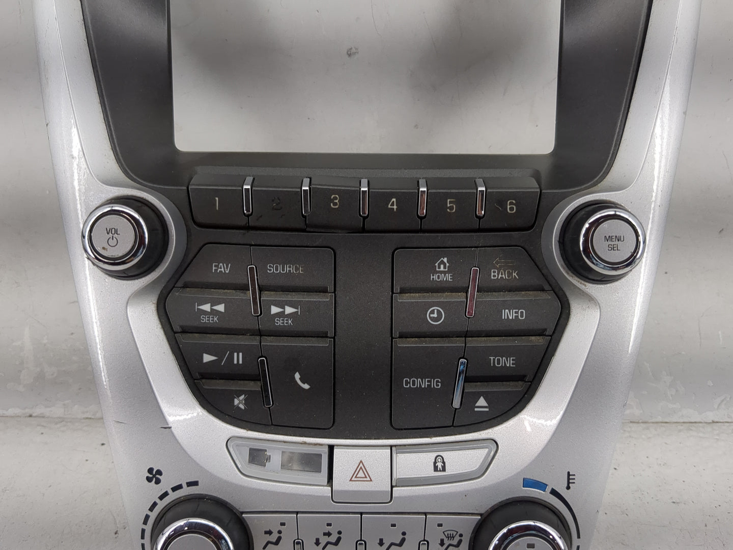 2014 Chevrolet Equinox Climate Control Module Temperature AC/Heater Replacement P/N:23450883 90025-511/0004, 88888888 Fits O