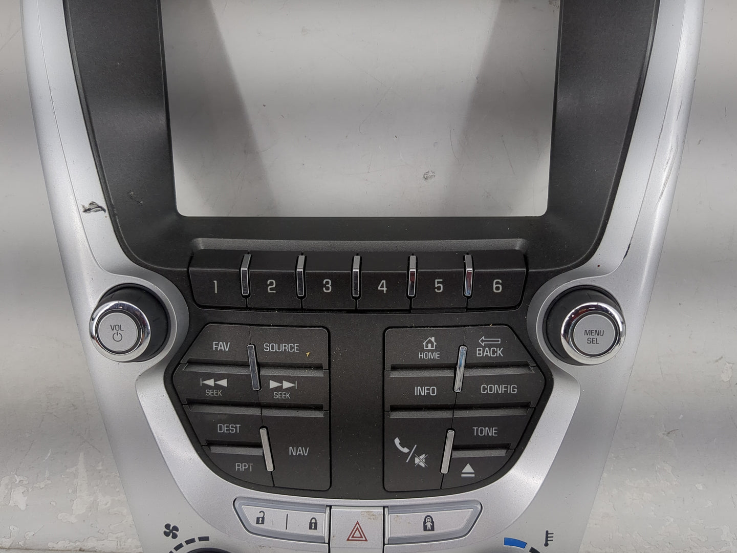 2012-2015 Chevrolet Equinox Radio Control Panel 5031007 - Oemusedautoparts1.com