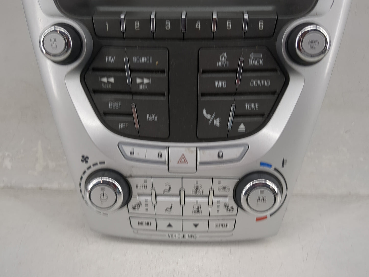 2012-2015 Chevrolet Equinox Radio Control Panel 5031007 - Oemusedautoparts1.com