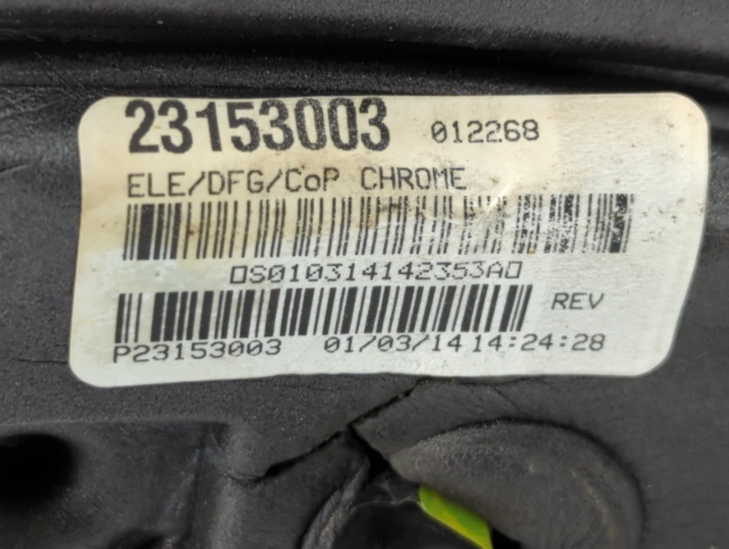 2011-2013 Chevrolet Equinox Driver Side View Mirror - Left Door Mirror OEM Used - Oemusedautoparts1.com