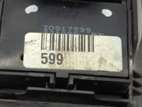 2010-2017 Chevrolet Equinox Master Power Window Switch Replacement Driver Side Left P/N:20917599 Fits OEM Used Auto Parts - 