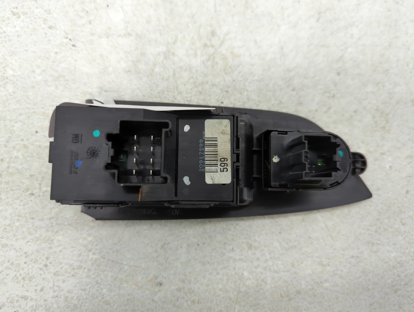 2010-2017 Chevrolet Equinox Master Power Window Switch Replacement Driver Side Left P/N:20917599 Fits OEM Used Auto Parts - 