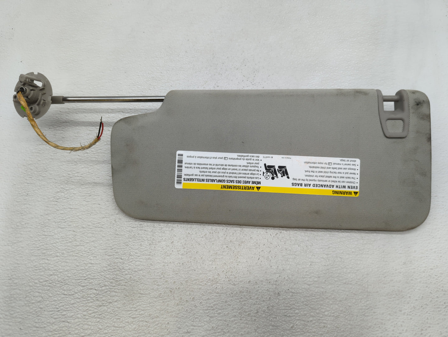 2010-2017 Chevrolet Equinox Sun Visor Shade Replacement Passenger Right Mirror Fits Fits 2010 2011 2012 2013 2014 2015 2016 