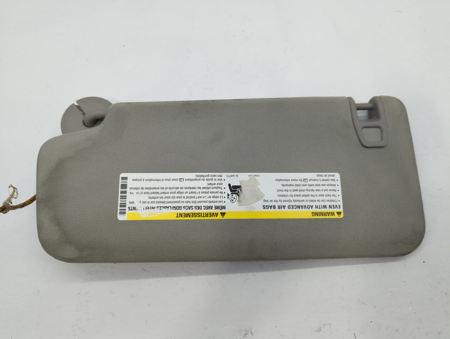 2010-2017 Chevrolet Equinox Sun Visor Shade Replacement Passenger Right Mirror Fits Fits 2010 2011 2012 2013 2014 2015 2016 