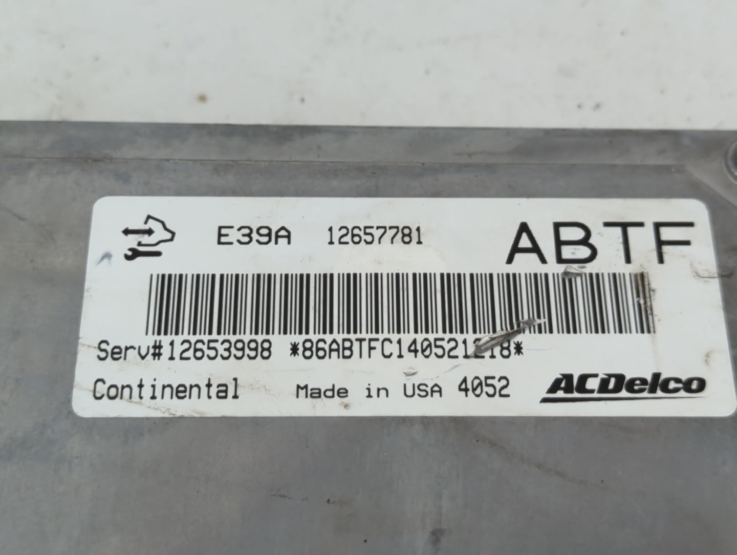 2013-2016 Chevrolet Equinox PCM Engine Control Computer ECU ECM PCU OEM P/N:12653998 12657781 Fits Fits 2013 2014 2015 2016 