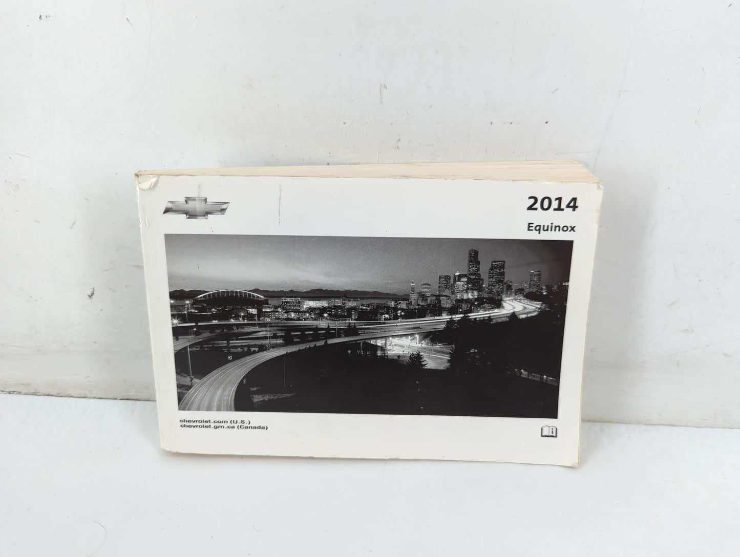 2014 Chevrolet Equinox Owners Manual Book Guide P/N:22852843 B OEM Used Auto Parts - Oemusedautoparts1.com