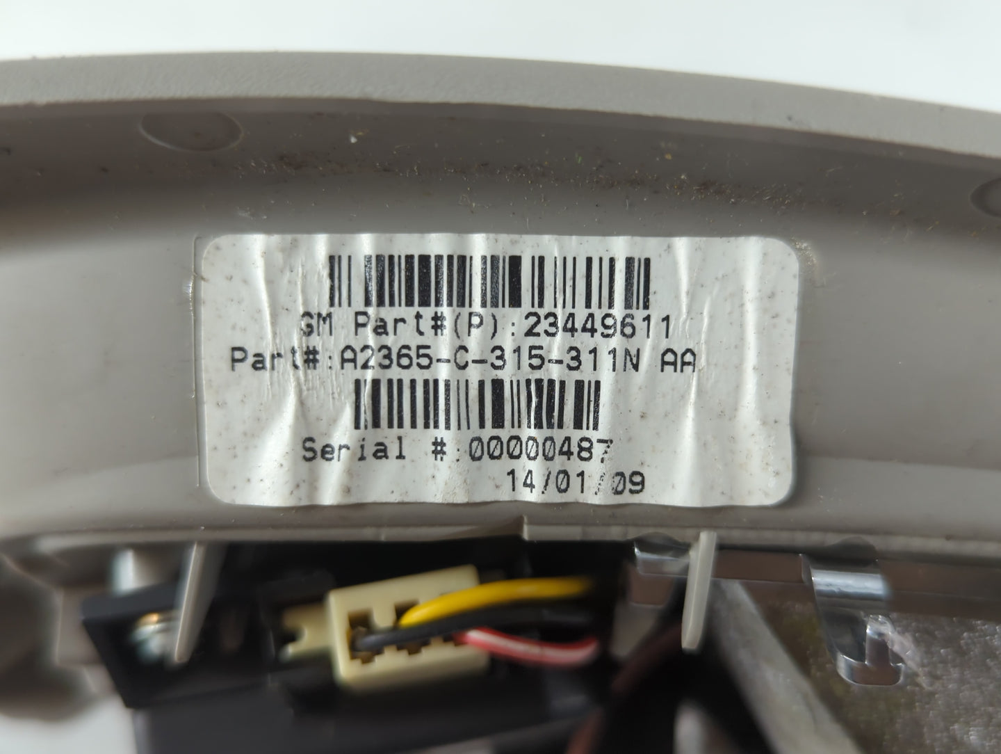 2014 Chevrolet Equinox Overhead Roof Console - Oemusedautoparts1.com