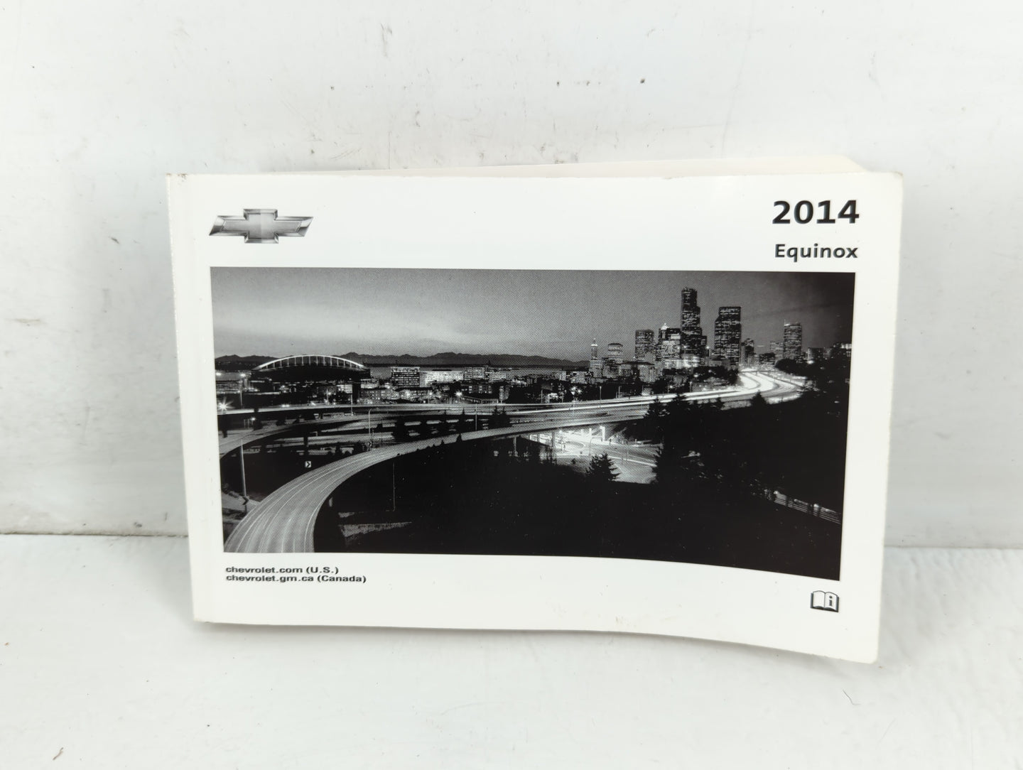 2014 Chevrolet Equinox Owners Manual Book Guide P/N:22852843 B OEM Used Auto Parts - Oemusedautoparts1.com