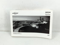 2014 Chevrolet Equinox Owners Manual Book Guide P/N:22852843 B OEM Used Auto Parts - Oemusedautoparts1.com