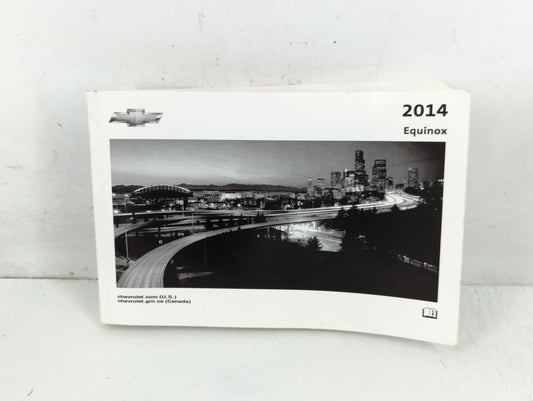 2014 Chevrolet Equinox Owners Manual Book Guide P/N:22852843 B OEM Used Auto Parts - Oemusedautoparts1.com