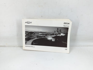 2014 Chevrolet Equinox Owners Manual Book Guide P/N:22852843 A OEM Used Auto Parts - Oemusedautoparts1.com