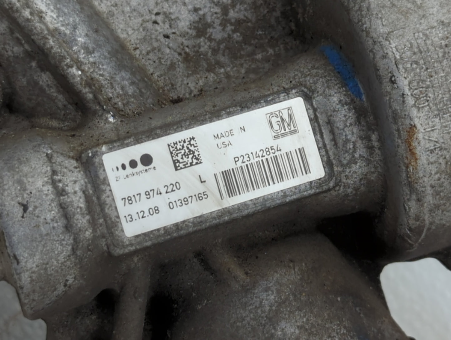 2014-2017 Chevrolet Equinox Rack and Pinion Steering Gear P/N:P23142854 01397165, 7817 974 220 Fits Fits 2014 2015 2016 2017