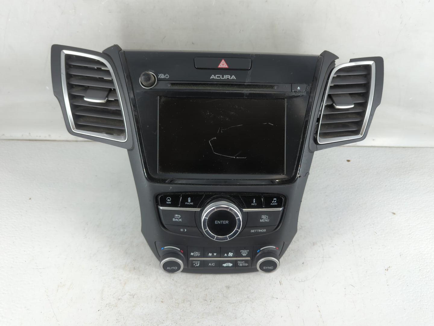 2014 Chevrolet Equinox Radio AM FM Cd Player Receiver Replacement P/N:39540-TX4-A220-M1 Fits OEM Used Auto Parts - Oemusedau