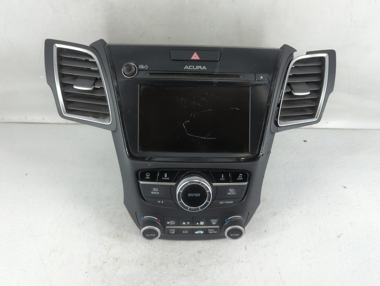 2014 Chevrolet Equinox Radio AM FM Cd Player Receiver Replacement P/N:39540-TX4-A220-M1 Fits OEM Used Auto Parts - Oemusedau