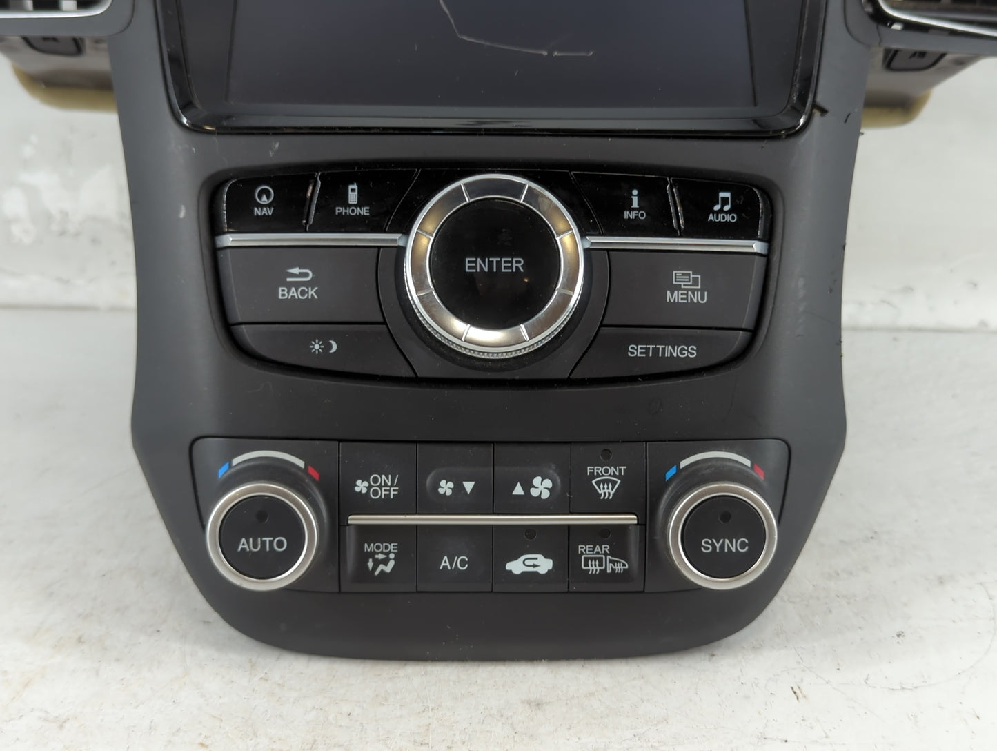 2014 Chevrolet Equinox Radio AM FM Cd Player Receiver Replacement P/N:39540-TX4-A220-M1 Fits OEM Used Auto Parts - Oemusedau