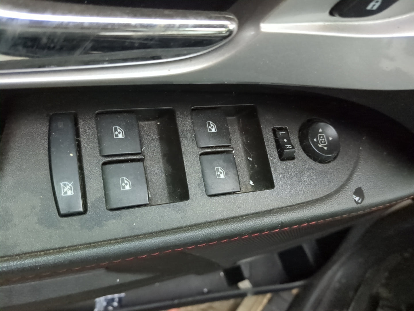 2012-2017 Chevrolet Equinox Master Power Window Switch Replacement Driver Side Left Fits OEM Used Auto Parts - Oemusedautopa