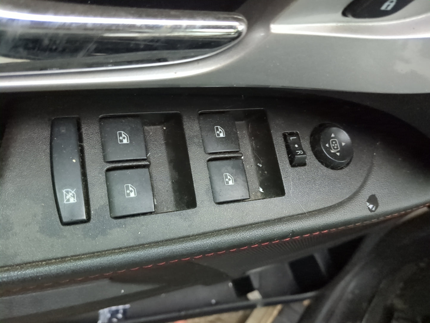2012-2017 Chevrolet Equinox Master Power Window Switch Replacement Driver Side Left Fits OEM Used Auto Parts - Oemusedautopa
