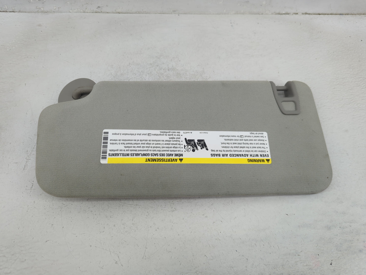 2010-2017 Chevrolet Equinox Sun Visor Shade Replacement Passenger Right Mirror Fits Fits 2010 2011 2012 2013 2014 2015 2016 