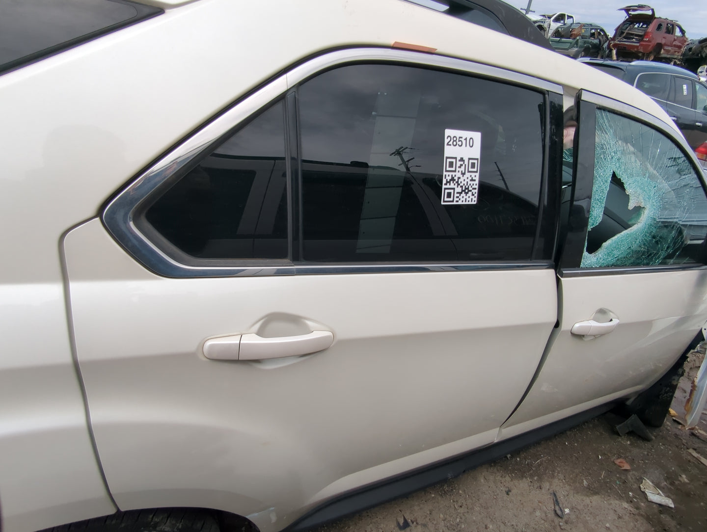 2012-2017 Chevrolet Equinox Driver Rear Door Oem - Oemusedautoparts1.com