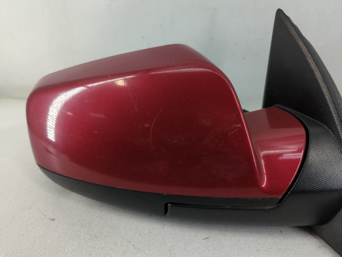 2014 Chevrolet Equinox Passenger Right Side View Manual Door Mirror Red - Oemusedautoparts1.com