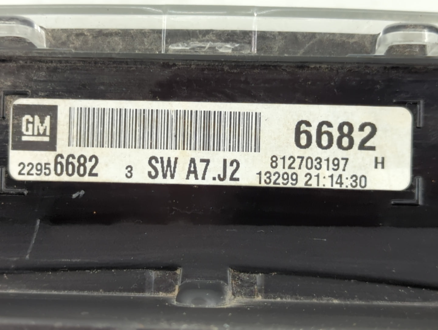 2013-2016 Chevrolet Equinox Instrument Cluster Speedometer Gauges P/N:22956682 Fits Fits 2013 2014 2015 2016 OEM Used Auto P