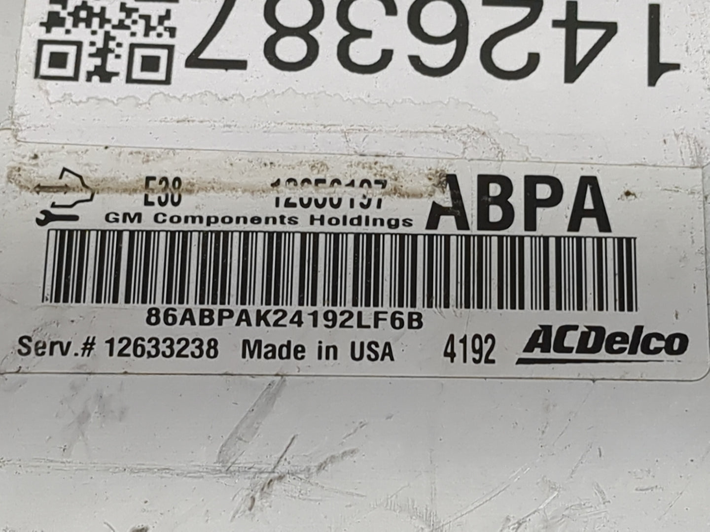 2010-2015 Chevrolet Express 3500 PCM Engine Control Computer ECU ECM PCU OEM Fits Fits 2010 2011 2012 2013 2014 2015 2016 20