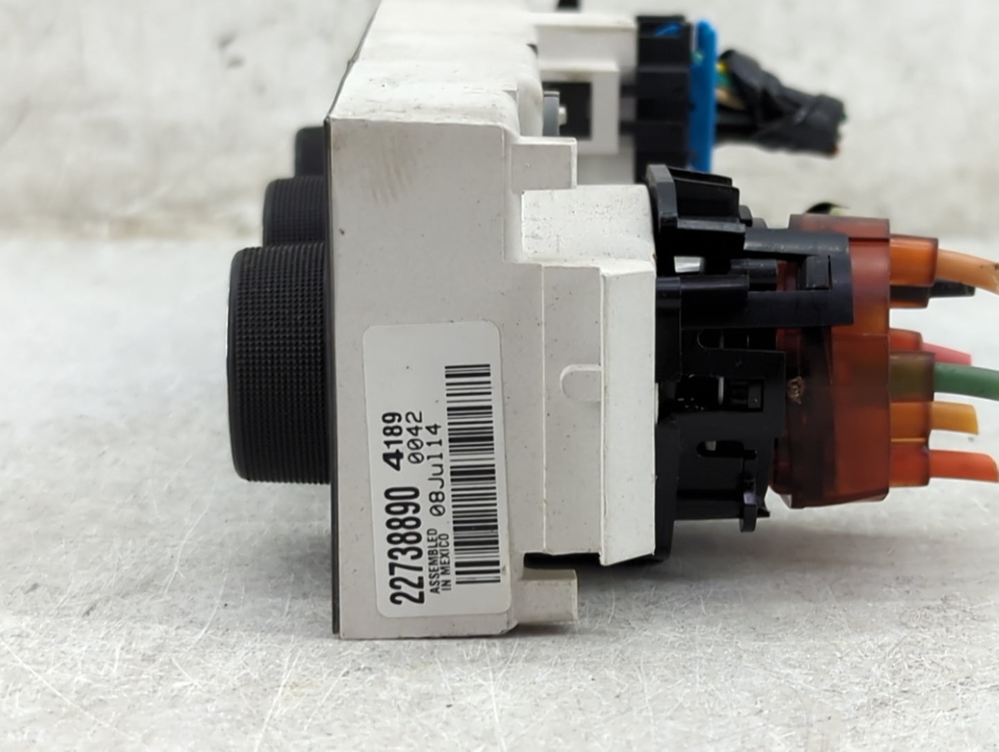 2008-2021 Chevrolet Express 3500 Climate Control Module Temperature AC/Heater Replacement P/N:22738890 Fits OEM Used Auto Pa