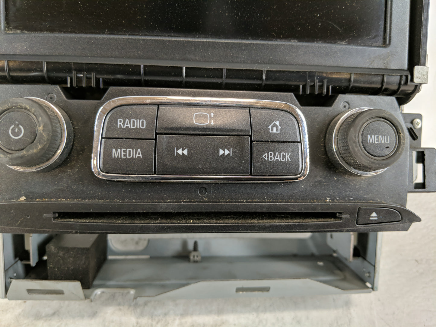 2014 Chevrolet Impala Radio AM FM Cd Player Receiver Replacement P/N:23113224 Fits Fits 2013 2015 OEM Used Auto Parts - Oemu