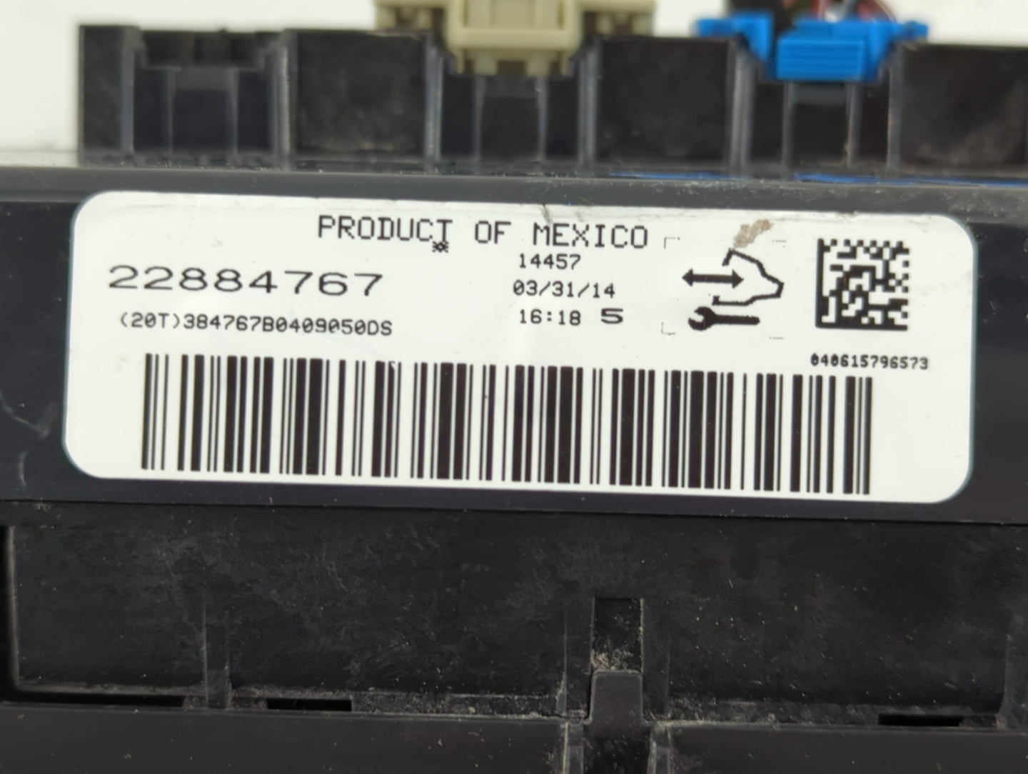 2012-2016 Chevrolet Impala Climate Control Module Temperature AC/Heater Replacement P/N:22884767 Fits OEM Used Auto Parts - 