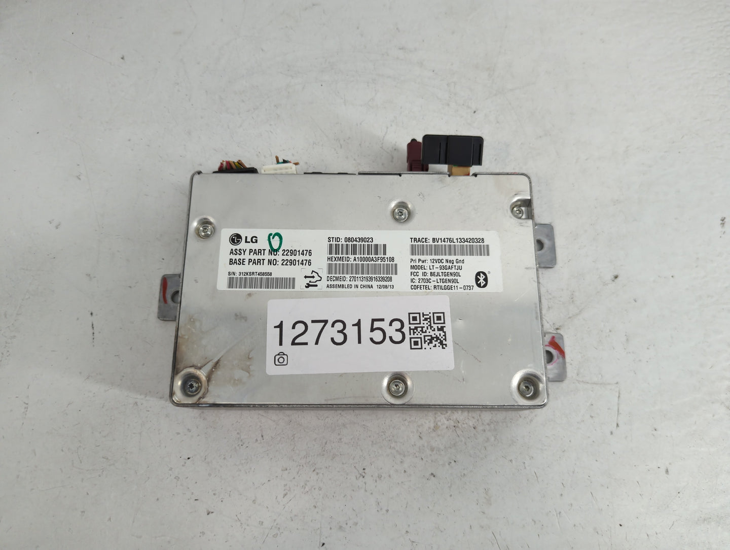 2006-2016 Chevrolet Impala Radio AM FM Cd Player Receiver Replacement P/N:22901476 Fits OEM Used Auto Parts - Oemusedautopar