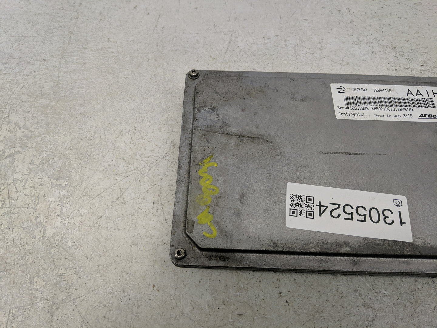 2014-2016 Chevrolet Impala PCM Engine Control Computer ECU ECM PCU OEM P/N:12644446 Fits Fits 2013 2014 2015 2016 OEM Used A