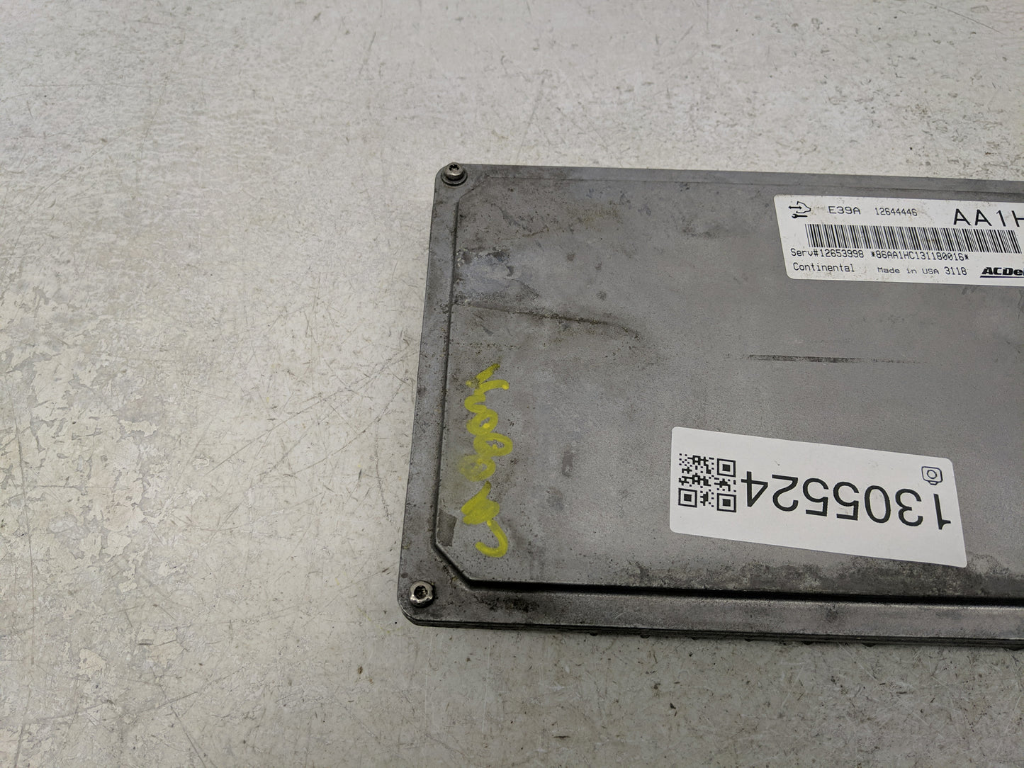 2014-2016 Chevrolet Impala PCM Engine Control Computer ECU ECM PCU OEM P/N:12644446 Fits Fits 2013 2014 2015 2016 OEM Used A