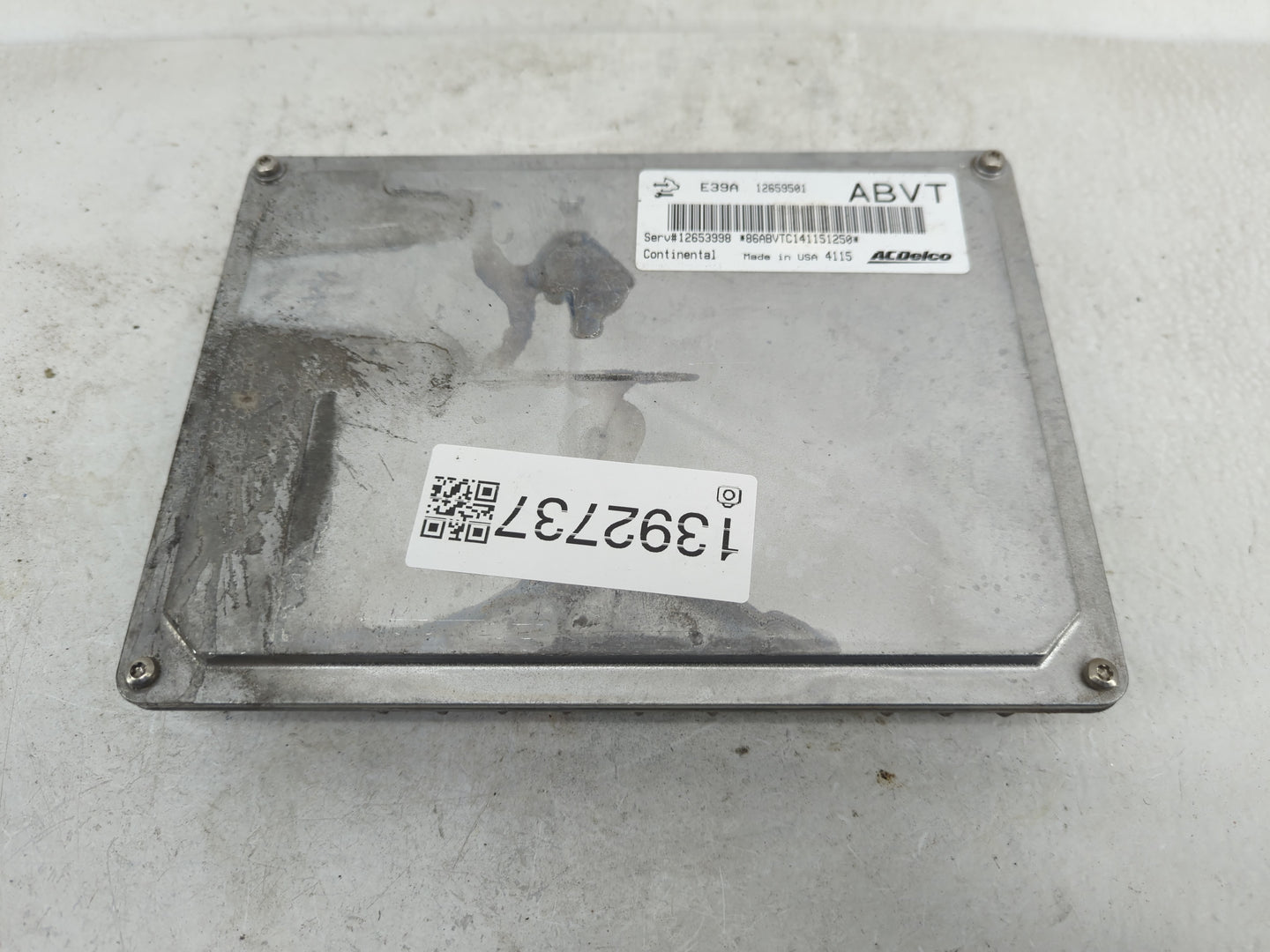 2012-2016 Chevrolet Impala PCM Engine Control Computer ECU ECM PCU OEM P/N:12659501 Fits Fits 2012 2013 2014 2015 2016 OEM U