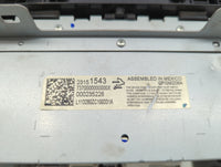 2014-2015 Chevrolet Impala Radio AM FM Cd Player Receiver Replacement P/N:23151543 Fits Fits 2014 2015 OEM Used Auto Parts -