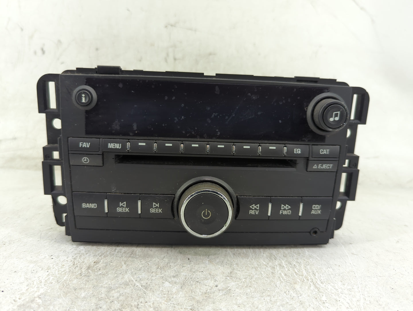 2009-2016 Chevrolet Impala Radio AM FM Cd Player Receiver Replacement P/N:22924535 Fits OEM Used Auto Parts - Oemusedautopar
