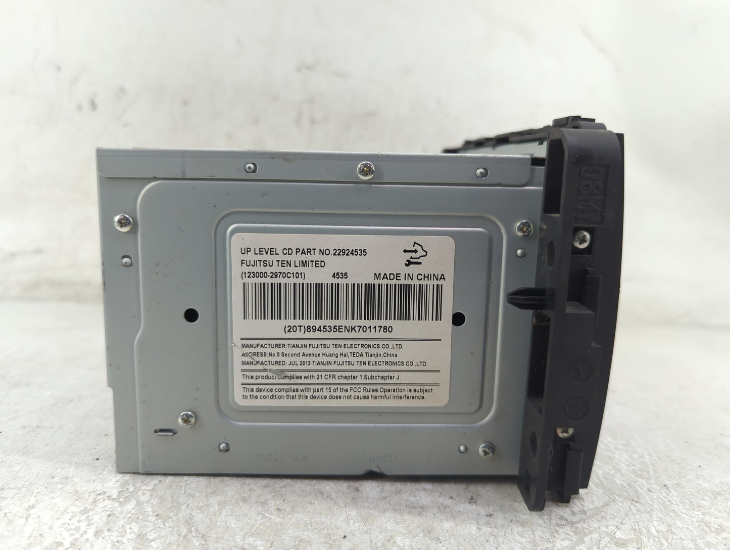 2009-2016 Chevrolet Impala Radio AM FM Cd Player Receiver Replacement P/N:22924535 Fits OEM Used Auto Parts - Oemusedautopar