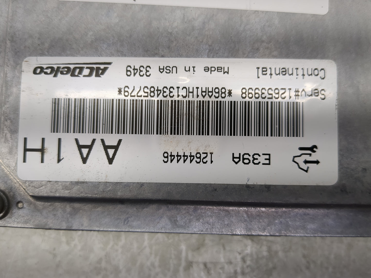 2014-2016 Chevrolet Impala PCM Engine Control Computer ECU ECM PCU OEM P/N:12644446 Fits Fits 2013 2014 2015 2016 OEM Used A