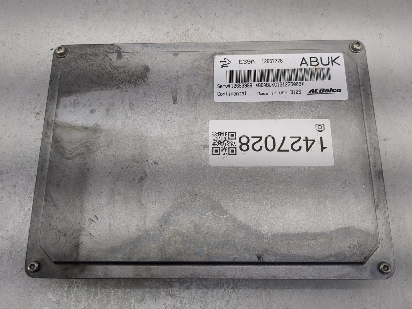 2014-2016 Chevrolet Impala PCM Engine Control Computer ECU ECM PCU OEM P/N:12657778 12653998 Fits Fits 2013 2014 2015 2016 O