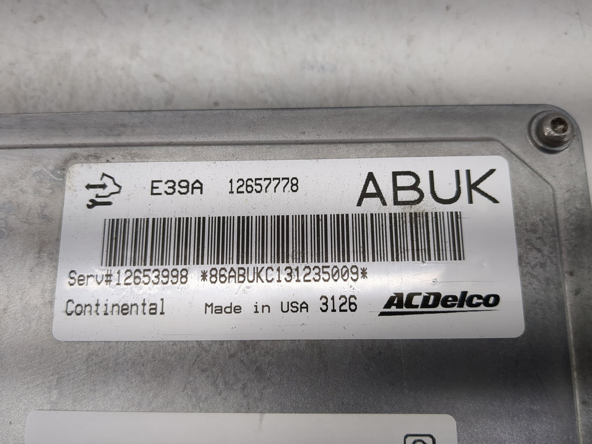 2014-2016 Chevrolet Impala PCM Engine Control Computer ECU ECM PCU OEM P/N:12657778 12653998 Fits 2013 2014 2015 2016 OEM Us
