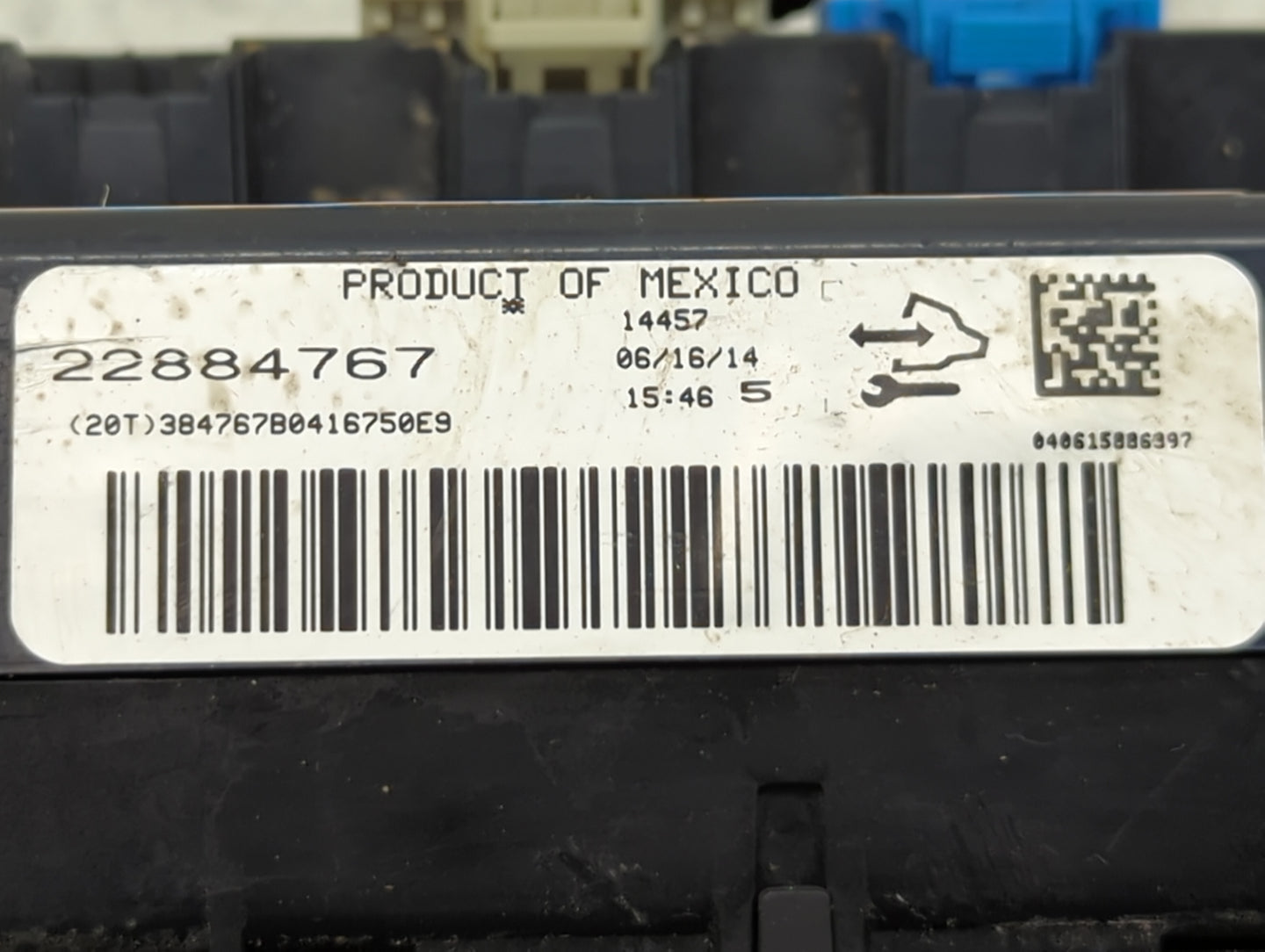 2014 Chevrolet Impala Climate Control Module Temperature AC/Heater Replacement P/N:22884767 Fits OEM Used Auto Parts - Oemus