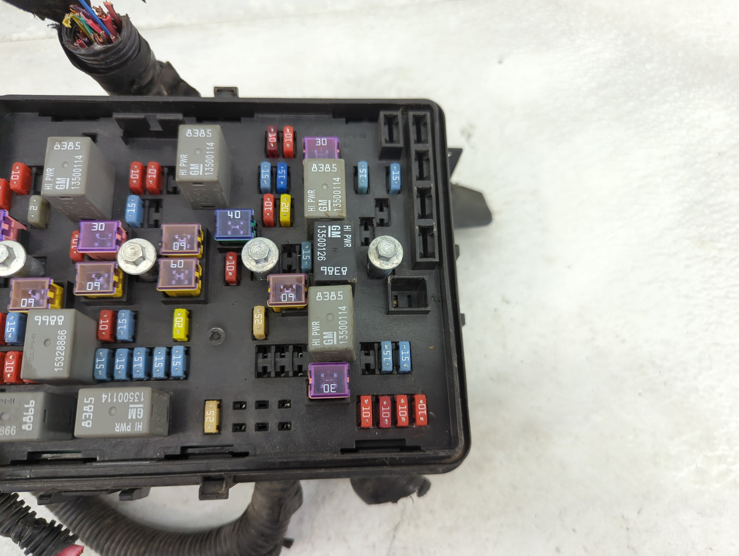 2012-2016 Chevrolet Impala Fusebox Fuse Box Panel Relay Module P/N:13786621-03 Fits Fits 2012 2013 2014 2015 2016 OEM Used A