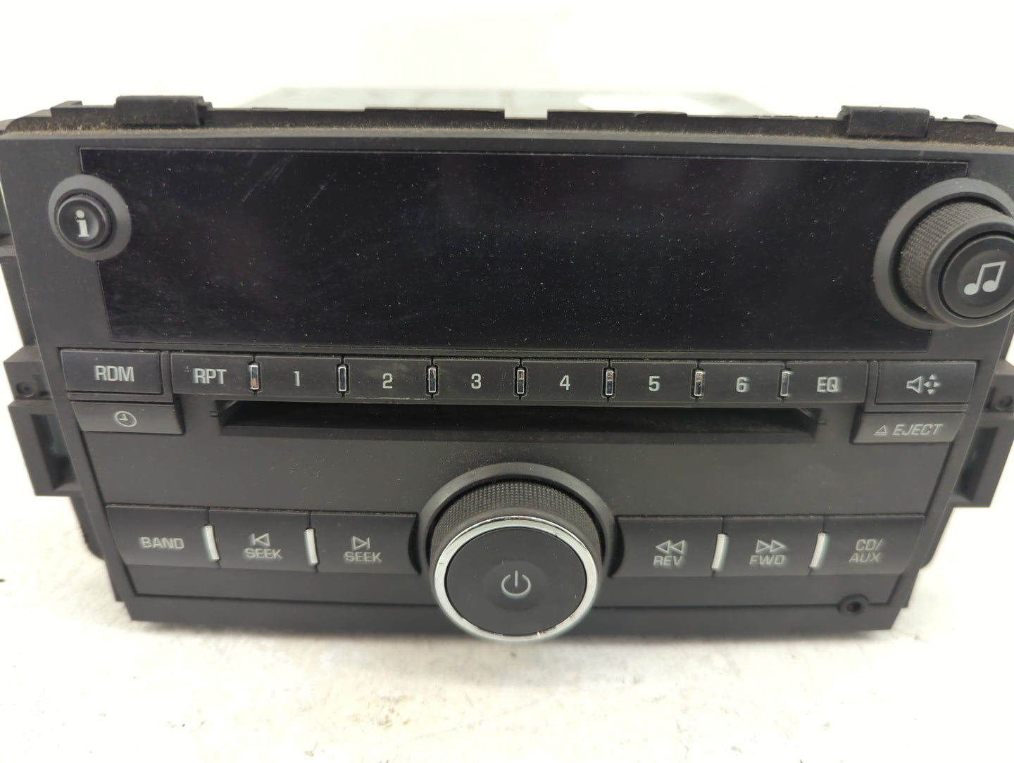 2009-2016 Chevrolet Impala Radio AM FM Cd Player Receiver Replacement P/N:22924536 Fits OEM Used Auto Parts - Oemusedautopar