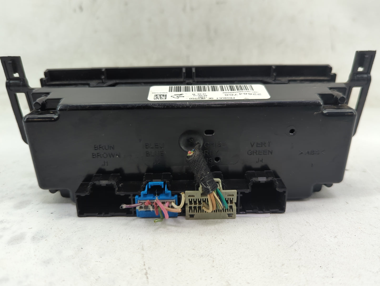2012-2016 Chevrolet Impala Climate Control Module Temperature AC/Heater Replacement P/N:22884768 Fits OEM Used Auto Parts - 