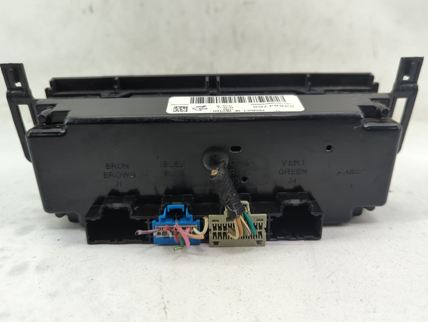 2012-2016 Chevrolet Impala Climate Control Module Temperature AC/Heater Replacement P/N:22884768 Fits OEM Used Auto Parts - 