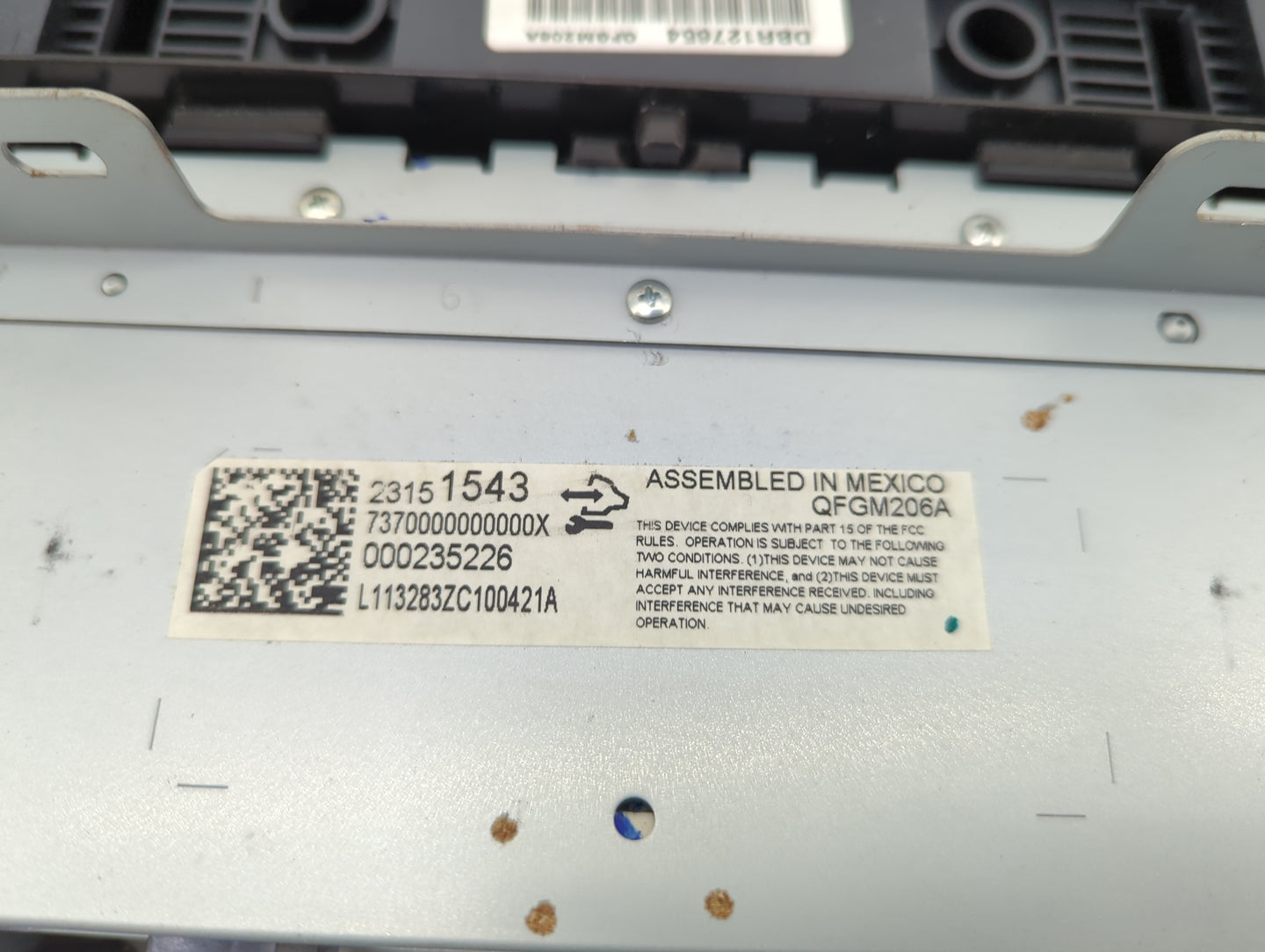 2014 Chevrolet Impala Information Display Screen - Oemusedautoparts1.com