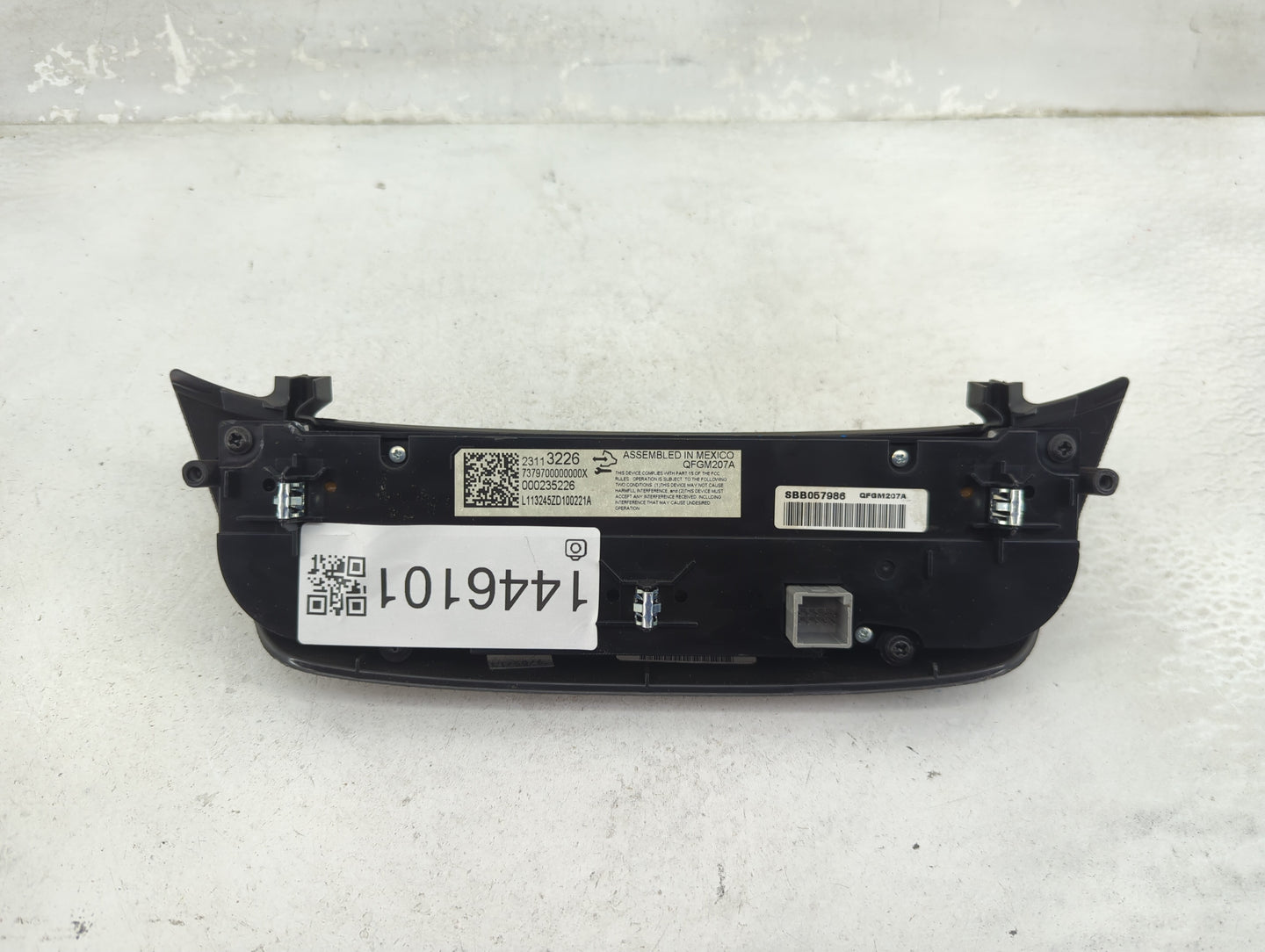 2014-2020 Chevrolet Impala Climate Control Module Temperature AC/Heater Replacement P/N:23113226 QFGM207A Fits OEM Used Auto
